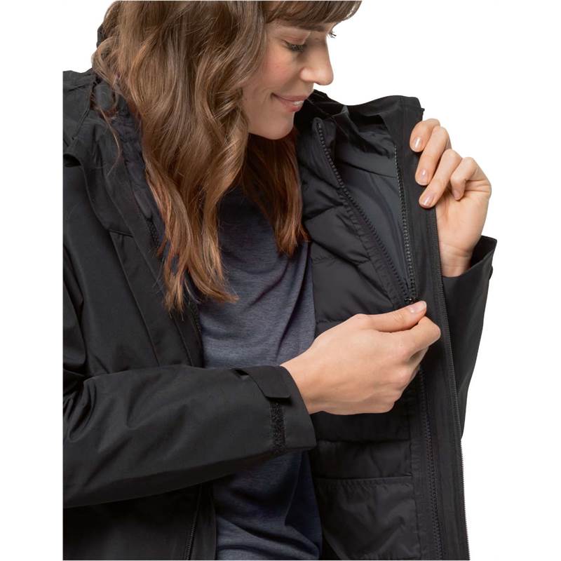 Jack Wolfskin Womens Bergland Hybrid Jacket-3